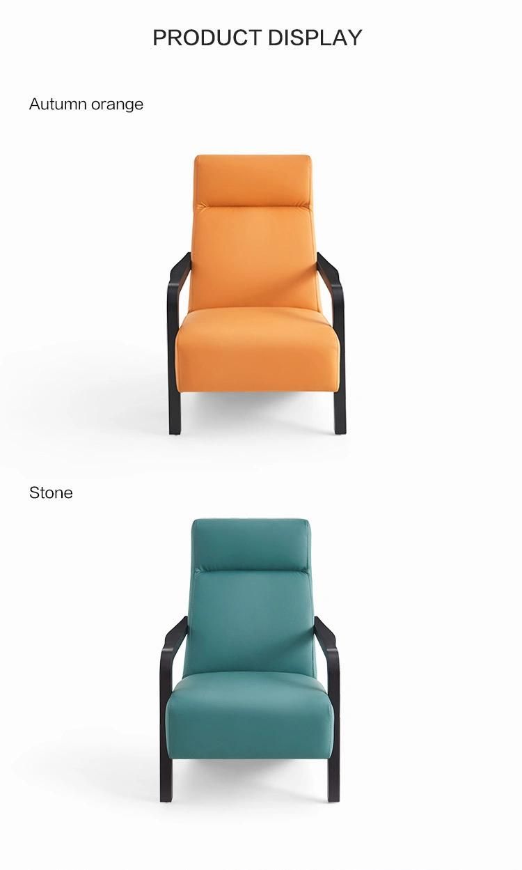 Non-Customized Fixed Banquet Royal Restaurant Leisure Arm Chair Single Sofa Hot Tdy40