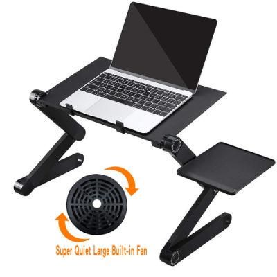 Portable Laptop Stand Table for Bed Sofa Folding Notebook Desk with Mouse Pad for Home Office Computer Desk