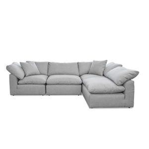 European Design Sectional L Shaped Living Room Sofa Set
