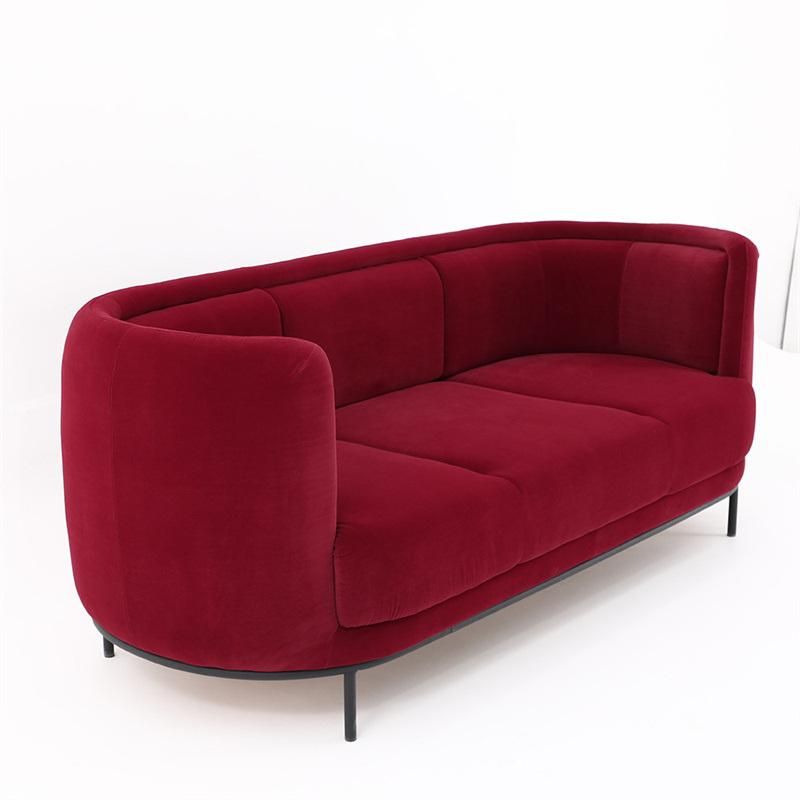 Hot Sales Other Italian Furniture Italian Shaped Three-Seater Sofa