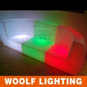 Li-Battery Rechagable LED Sofa LED Lighting Sofa