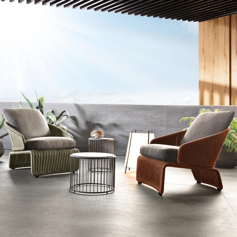 Outdoor Rattan Sofa Combination Furniture Garden Table and Chair