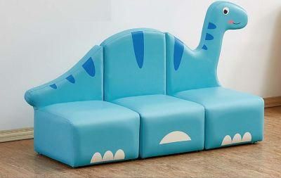 Modern Home Furniture and Kindergarten Sofa, Kids Nursery Furniture, Daycare Center Wooden Baby Furniture, Preschool and Living Room Baby Sofa