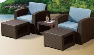 Patio Molded Rattan Sectional Sofa Set