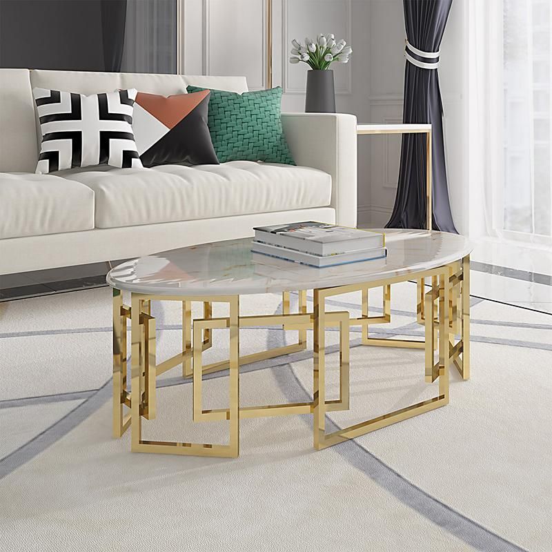 North Europe Style Gold Mirror Stainless Steel Table Leg Furniture Legs