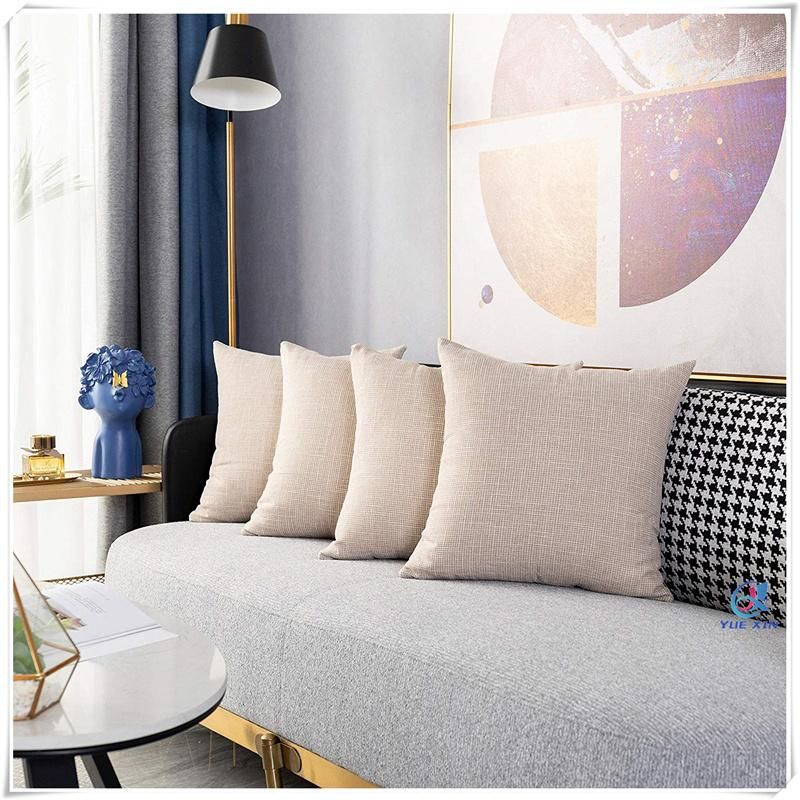Textile Decorative Linen Pillow Cushion for Chair/Sofa/Bed/Car