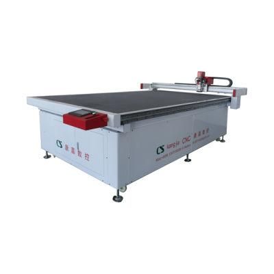 Manufacturer CNC Machinery Auto Feeding Oscillating Knife Multi Layers Protection Suit Sofa Fabric Cutting Machine