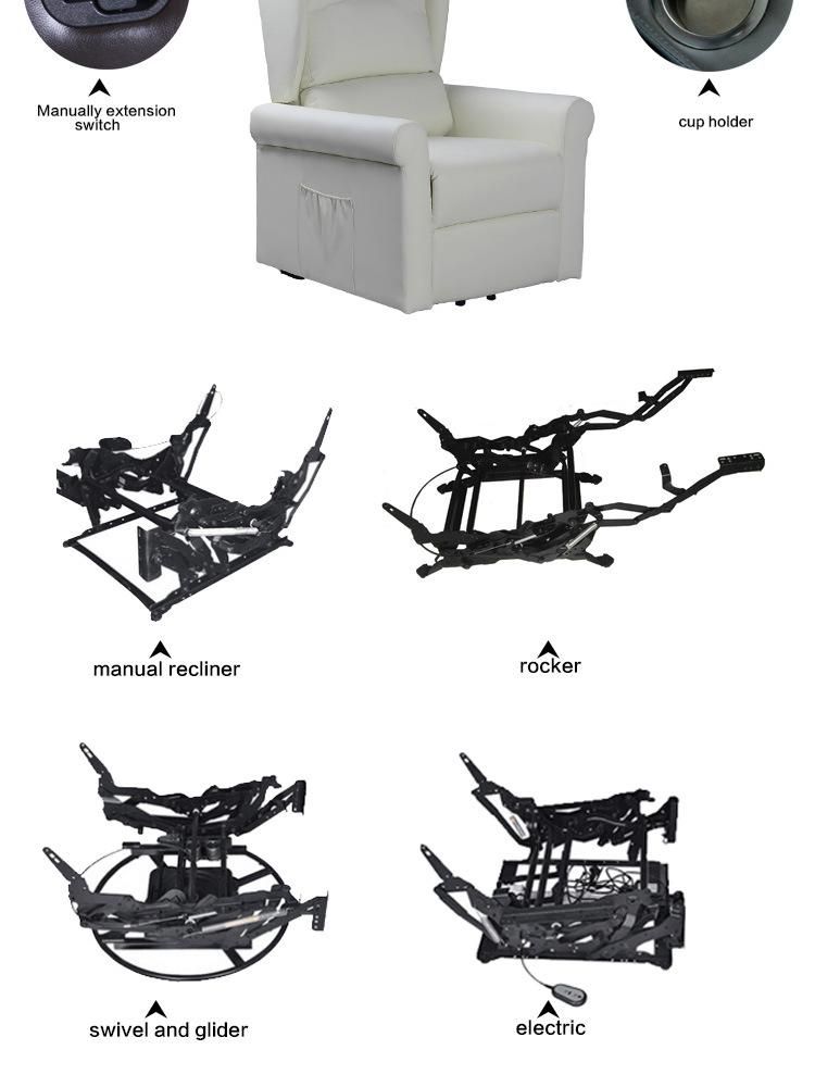European Stylish Electric Motor Recliner Lift Chair Sofa for Elderly