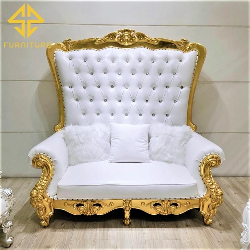 Hotel Queen Throne Wedding Sofa for Event Banquet