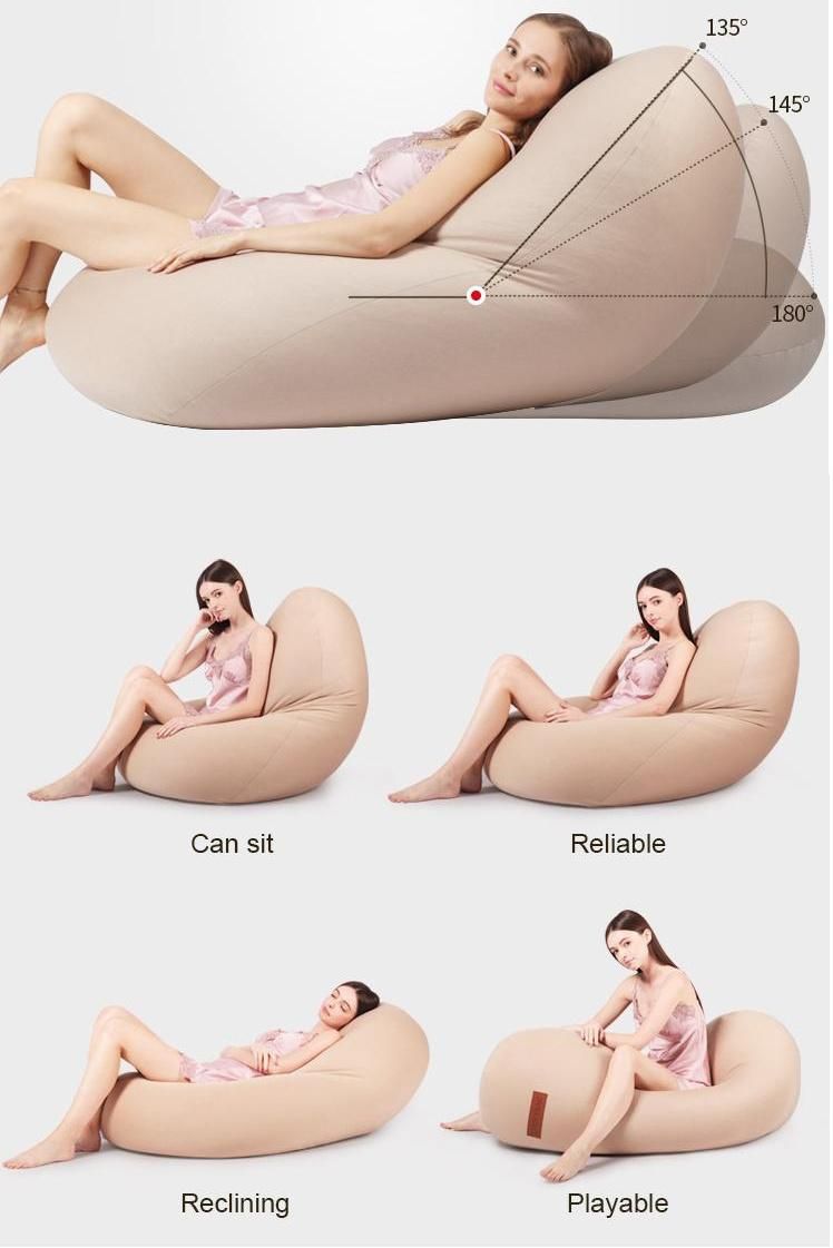 Cloud Pod Moon Like Bean Bag Chair Extra Sofa Bed