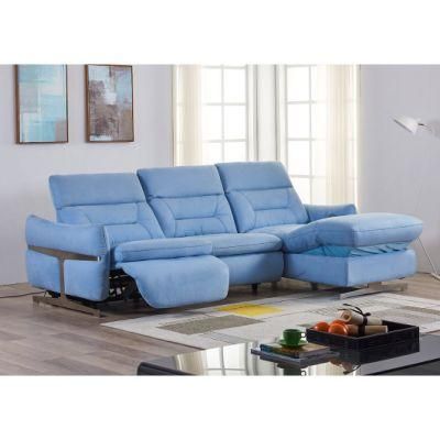 Modern Elegant Home Furniture Living Room Lounges Fabric Hardware Right Daybed Sofa