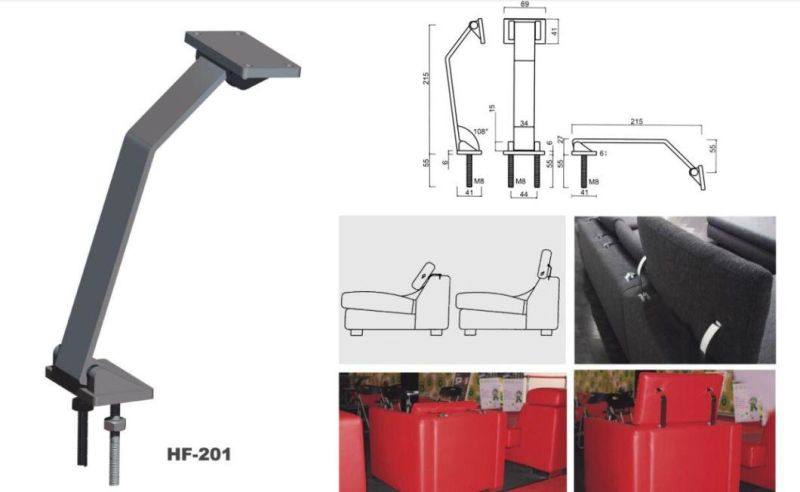 Modern Sofa Accessories Sofa Backrest and Headrest Transfer Hinge