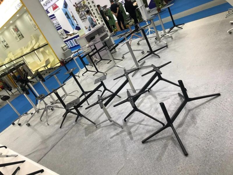 Top Selling Aluminum Furniture Leg Table Base Chair Base Customized Chrome Metal Sofa Legs Hardware Metal Chair Legs