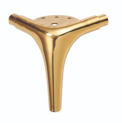 Metal Gold Cabinet Feet Hardware Furniture Sofa Feet Modern Furniture Cabinet Support Legs