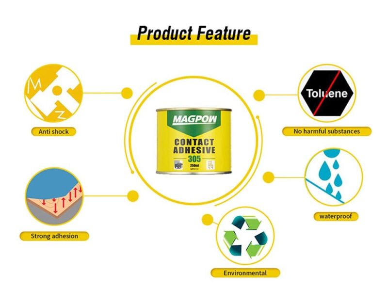 Strong Viscosity for Sofa and Furniture Sponge Mattress Waterproof Adhesive Fast Bonding Contact Adhesive