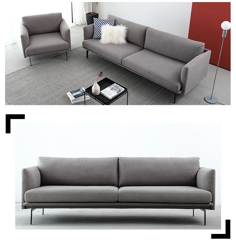 Living Room Furniture Deep Soft Couches Modern Fabric Modern Sofa