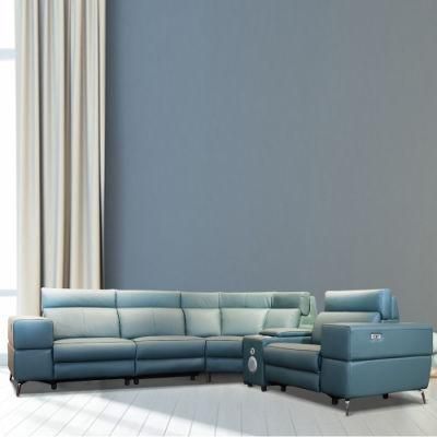 Customized Leather European Light Luxury Sofa Set Living Room Sofa
