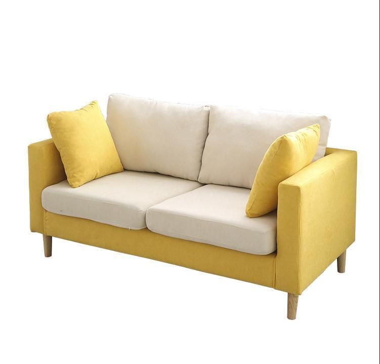 Simple Modern Fabric Sofa Single Small Apartment Living Room Net