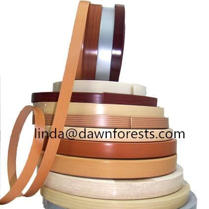 Furniture Parts Wooden Color PVC Sealing Sideband Banding