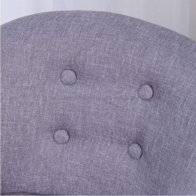 Hot Sale Single Kids Sofa Chair, Upholstered Linen Fabric Armchair for Toddlers