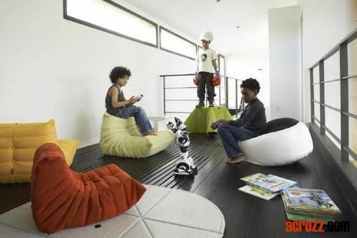 Modern Design Fabric Lounge Apartment Sofa Chair Original Design Sofa 2 Seater in Vintage Leather Lounge Chair