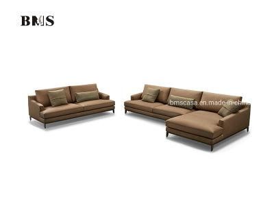 Home Furniture High-End Modern Contemporary Italian Sectional Leather Sofa