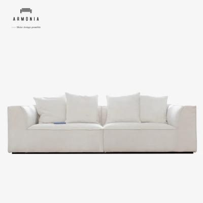 Non Inflatable Recliner Living Room Chesterfield Genuine Leather Corner Fabric Sofa in China