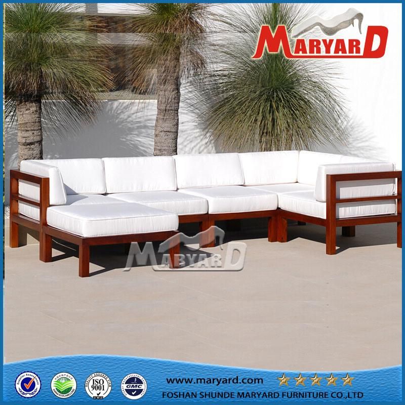 Outdoor Sun Terrace Garden Furniture Leisure Hotel Interior Decoration Fabric Outdoor Sofa Set