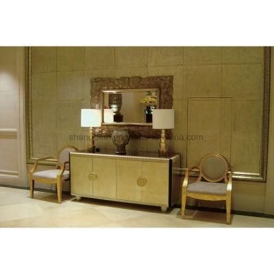 Hotel Lobby Luxury Decoration Cabinet with Single Sofa (SL-02)