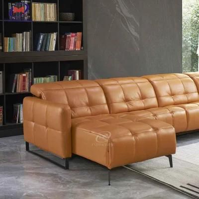 Canape Moderne Leather Waterproof Luxury Living Room Chesterfield Sofa Cama Set