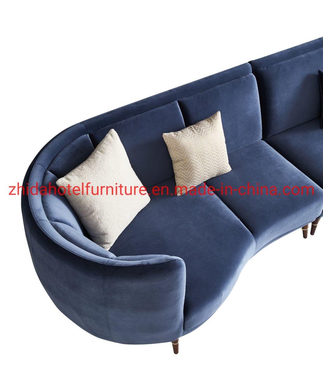 Round Shape Villa Antique Home Furniture Living Room Sofa