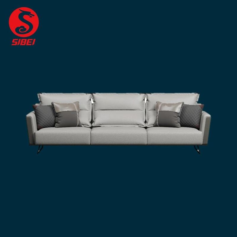 2022 Newest Designed Modern Furniture Living Room Furniture Leather Sofa