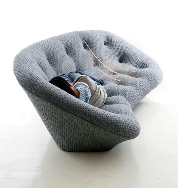 New Young Fabric Upholstery Leisure Sofa for Home Hotel Living Room Restting