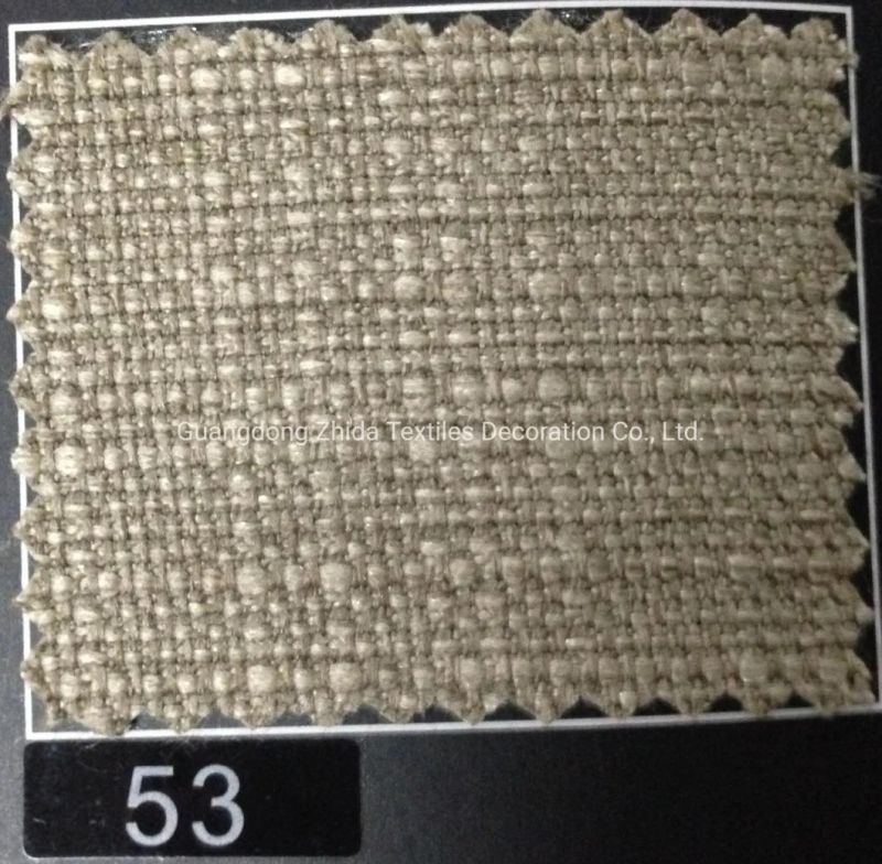 Classic Hot-Selling Upholstery Sofa Chair Polyester Linen Fabric
