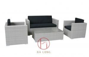 Rattan 4PCS Storage Sofa Set