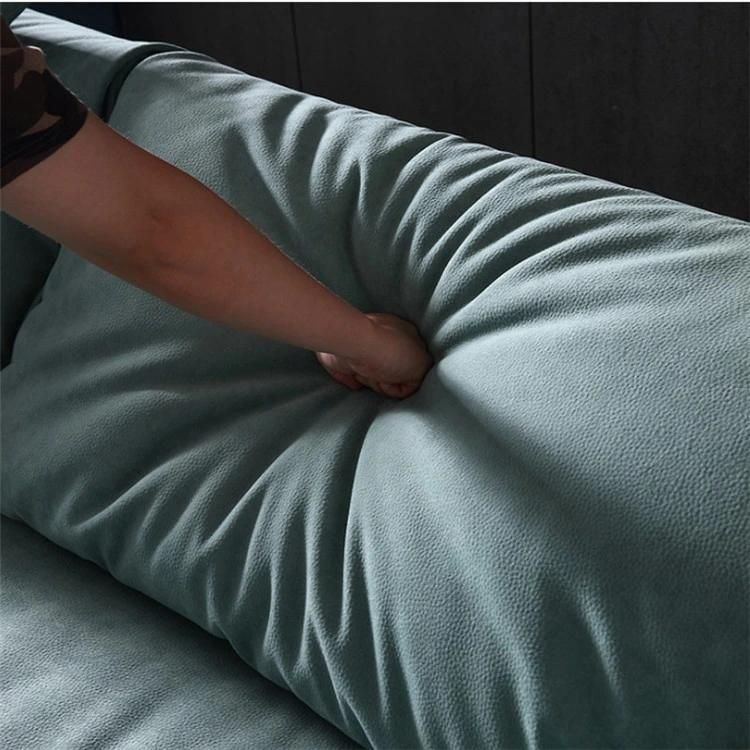 Four Colour Nordic Upholstered Furniture Fabric Sofa