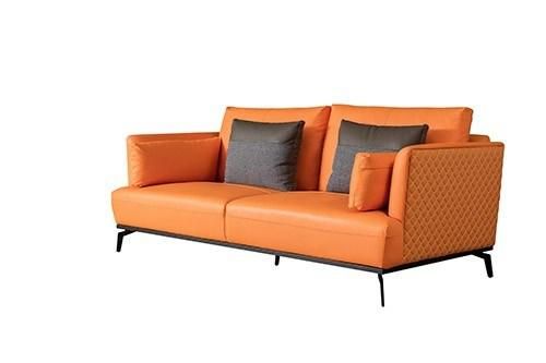 Contemporary Movable Furniture L Shape Sofa Two Seater Sofa