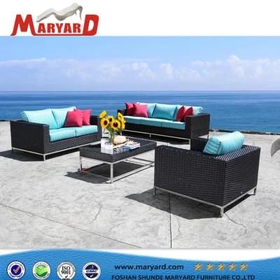 Handmade Rattan Wicker Weaving Morden Outdoor Furniture Sofa Set