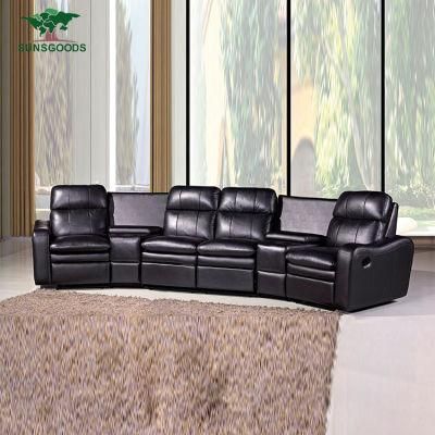 Home Theater Seating Furniture with Storage Box for Sale