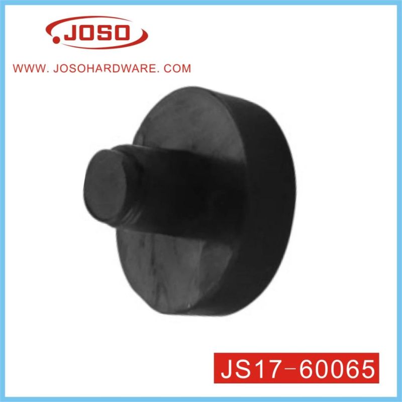 PVC Diameter 17mm Flat Pad of Furniture Hardware for Connector