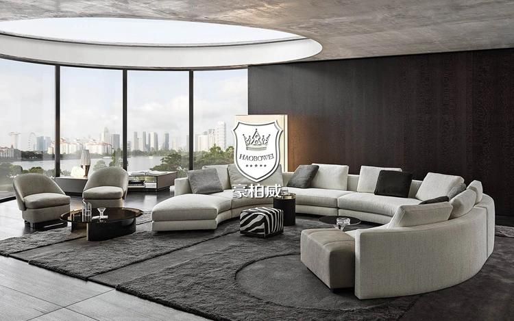 Modular Versatile Hotel Sofa Used in Lobby with New Compositions in Different Versions