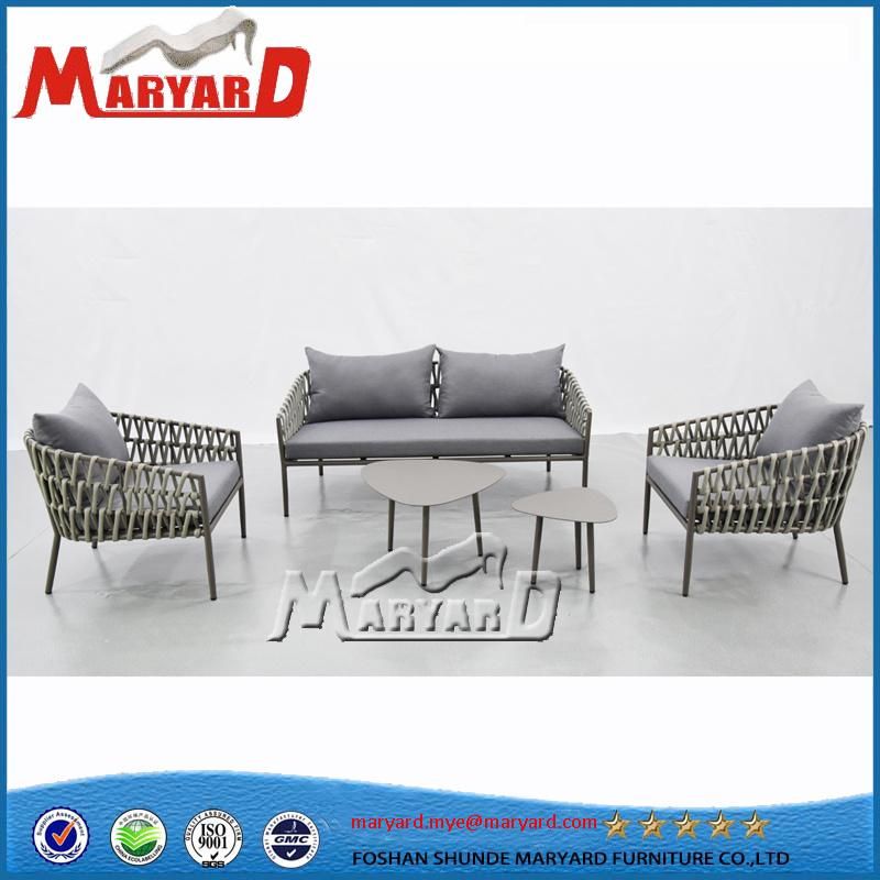 Rope Weaving Garden Furniture Sets Outdoor Sofa Sets