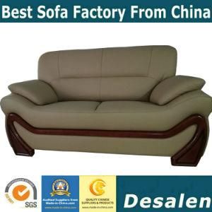 China Exporting Wholesale Price Home Furniture Leather Sofa (A006)