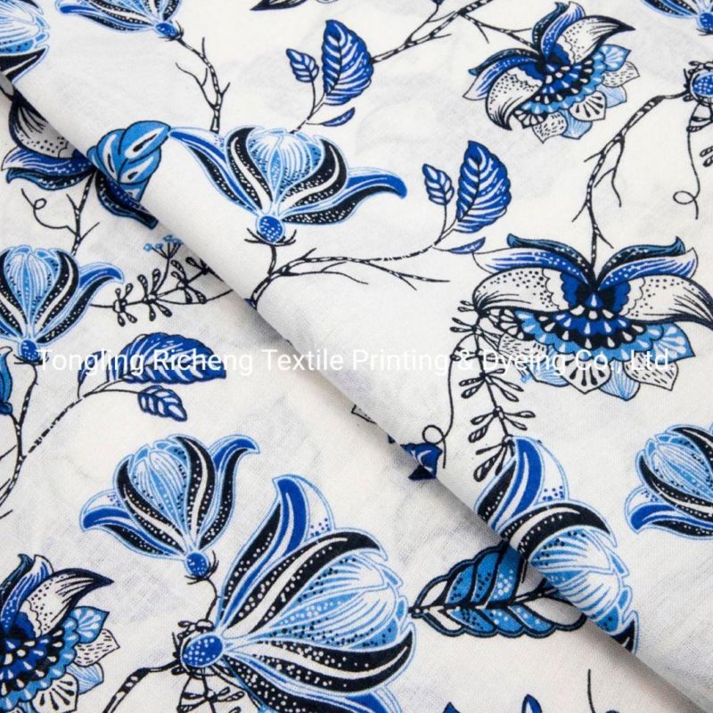 Digital Print Linen Fabric for Sofa Cushion Pillow Cover Linen Polyester Custom Furniture Fabric