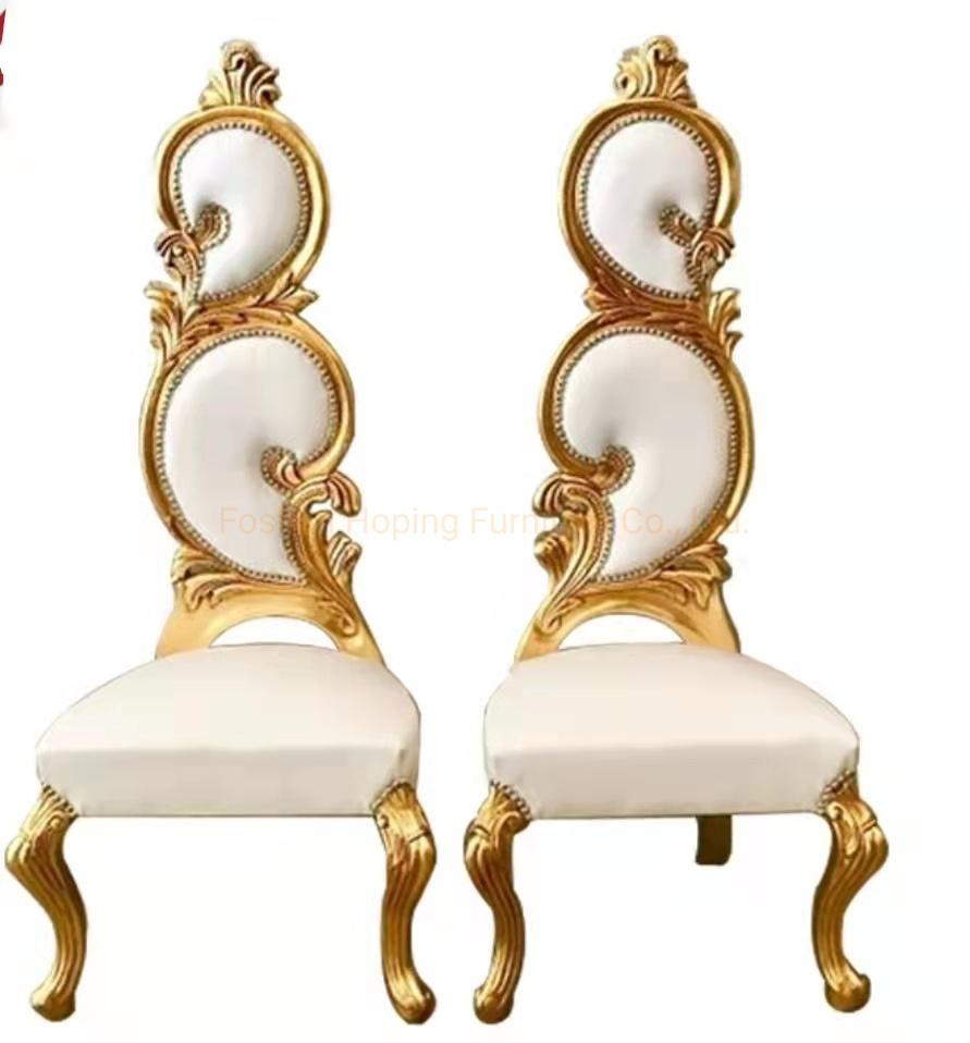 Manufacturer Hotel King Throne Wood Furniture European Antique Chaise Nordic Carved Double Single Concubine Sofa Decoration Couch Wedding Image Chair