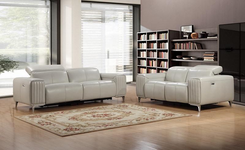 Power Leather Recliner Sofa for Living Room Furniture