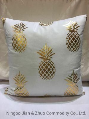 Custom Polyester Digital Printing Pineapple Pillow Cushion Use for Bed Sofa and Decorate