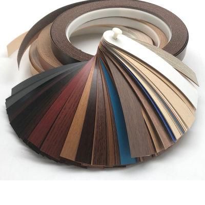 Decorative Wood Grain PVC Edge Banding Furniture Accessories