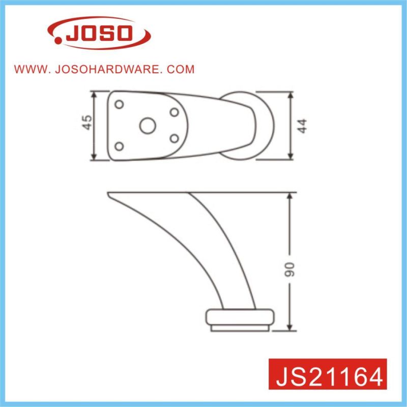 Metal Furniture Parts for Sofa Leg