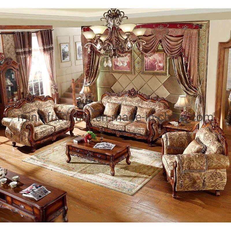 (MN-SF115) Hotel/Home Living Room Furniture European Wood White Leather 1+2+3 Sofa Set